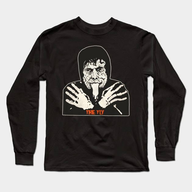 THE FLY GHOST Long Sleeve T-Shirt by darklordpug